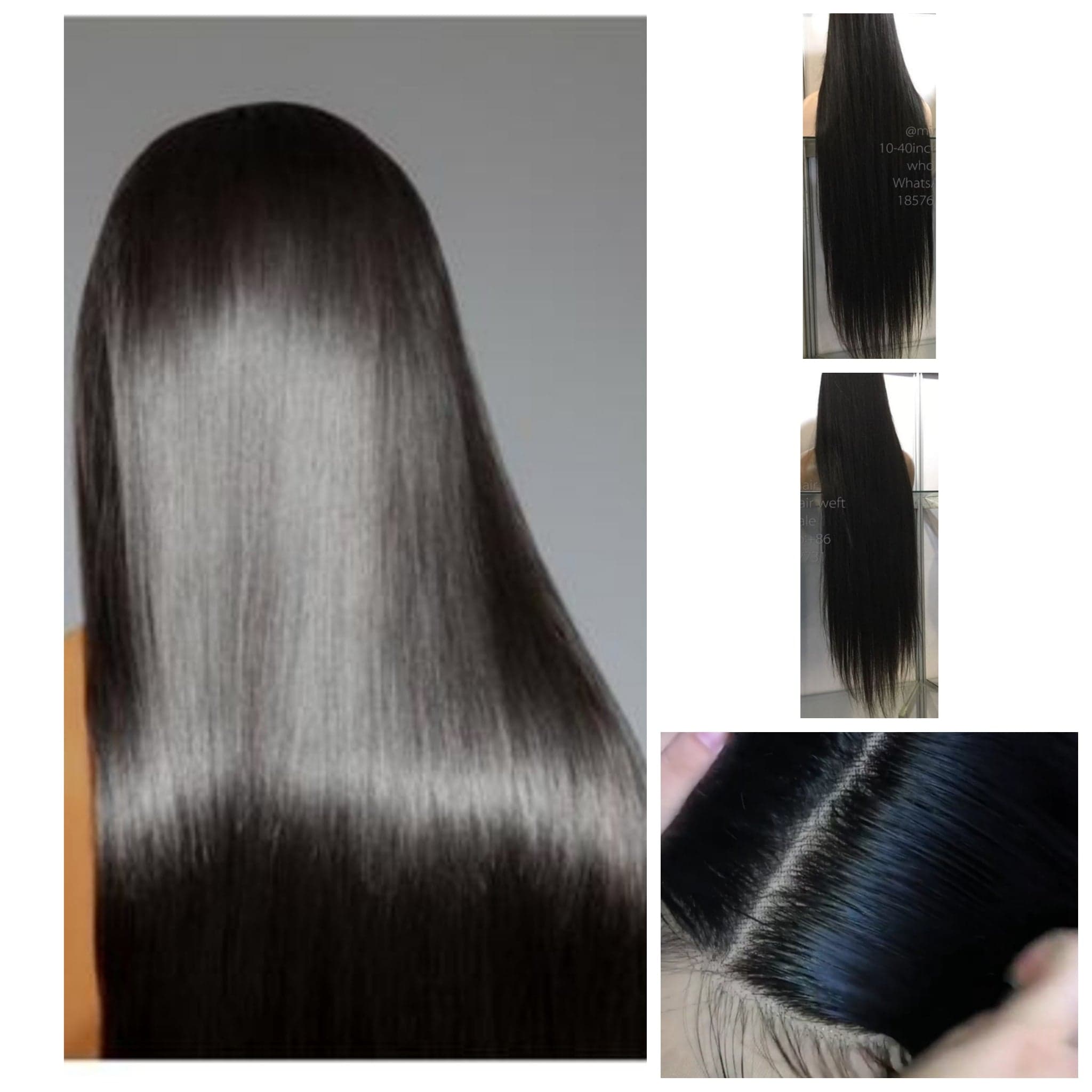 Mink Virgin Remy Human Hair Full Lace Wig-Part Anywhere!! - Thumbnail 6
