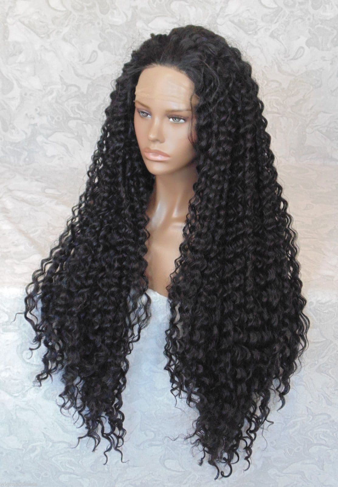 Custom Curly Beauty Lace Front Wig 32-34 inches inches!! - Thumbnail 10