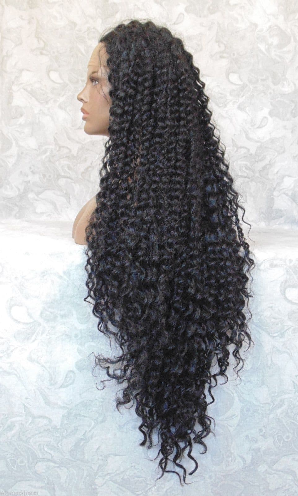 Custom Curly Beauty Lace Front Wig 32-34 inches inches!! - Thumbnail 8