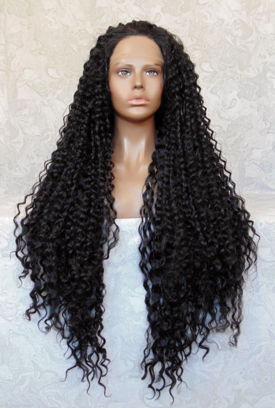 Custom Curly Beauty Lace Front Wig 32-34 inches inches!! - Thumbnail 2