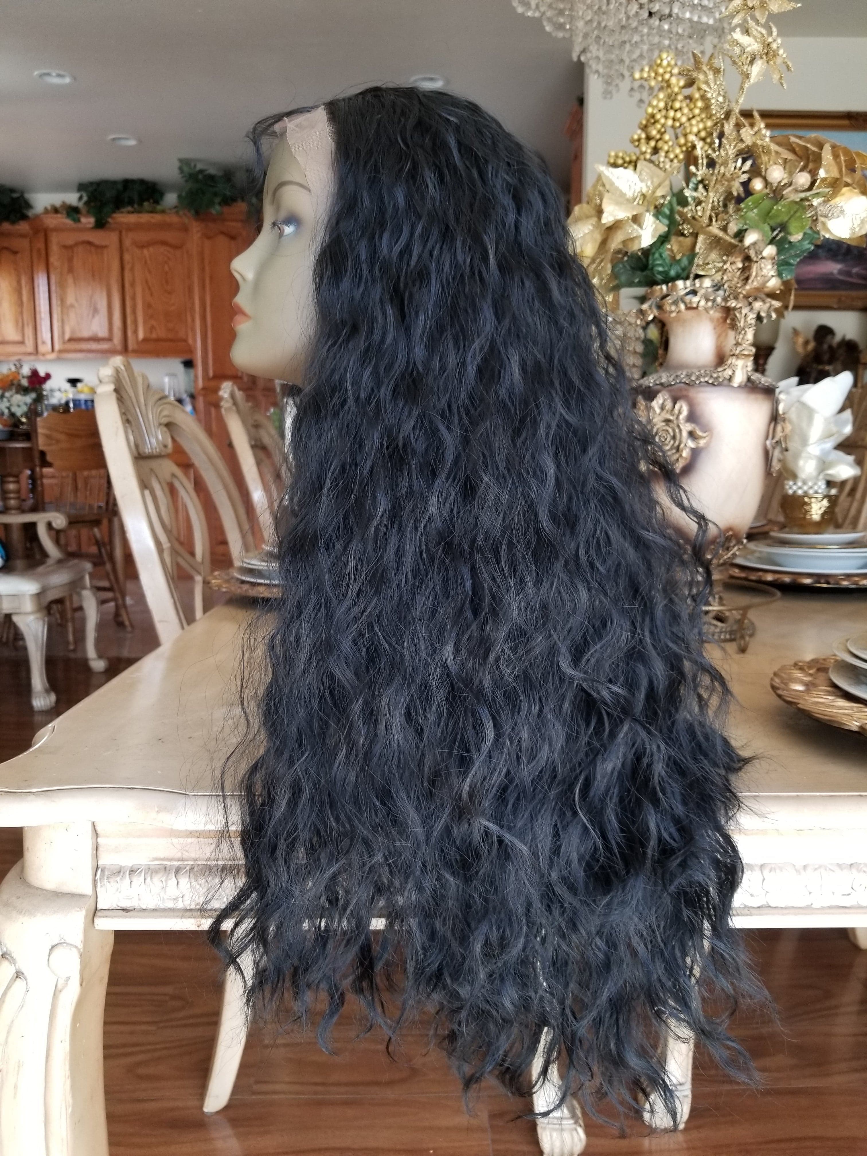 Waterwave Curly Beauty Lace Front Wig 26-28 inches!! - Thumbnail 6