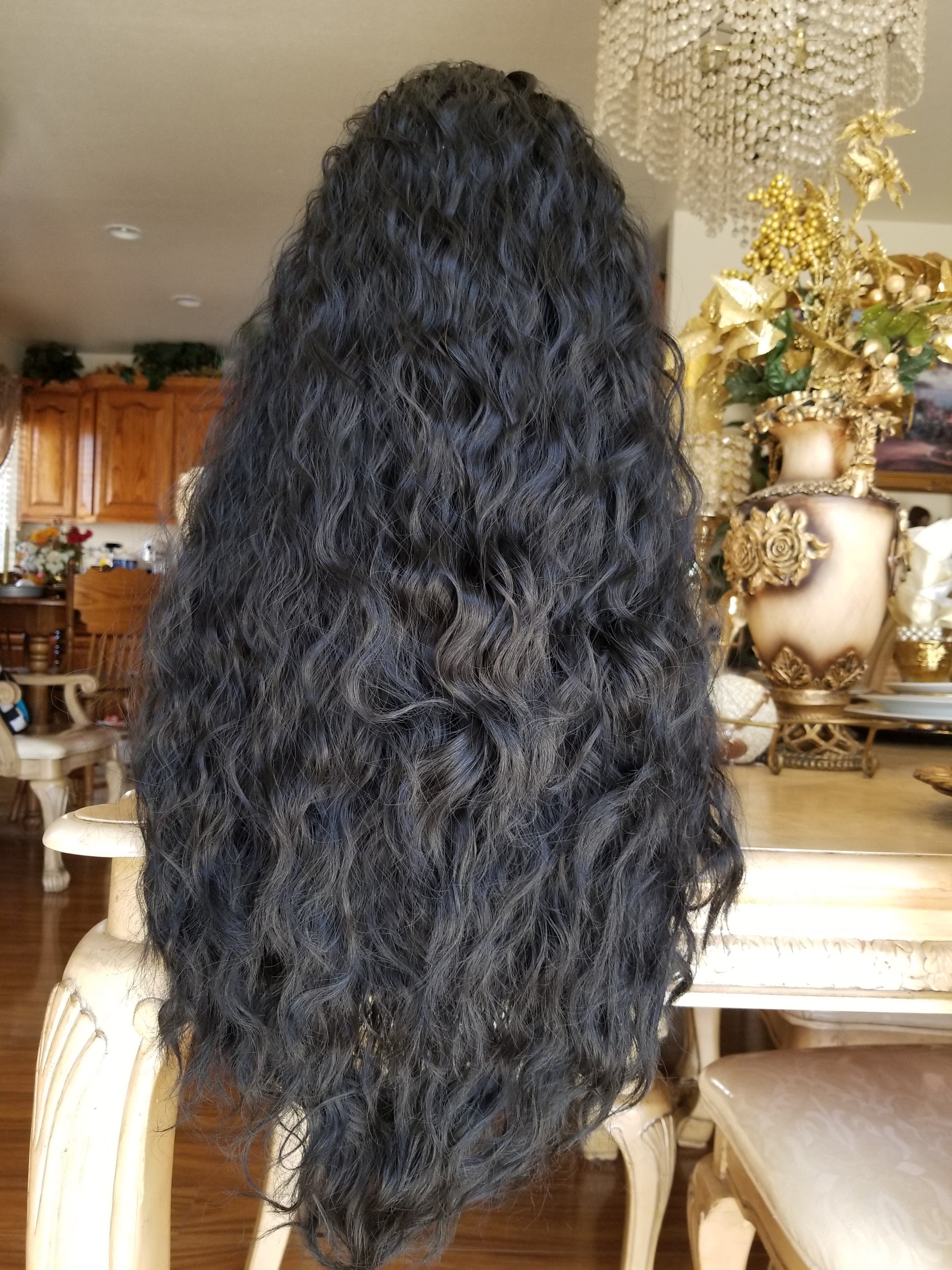 Waterwave Curly Beauty Lace Front Wig 26-28 inches!! - Thumbnail 13