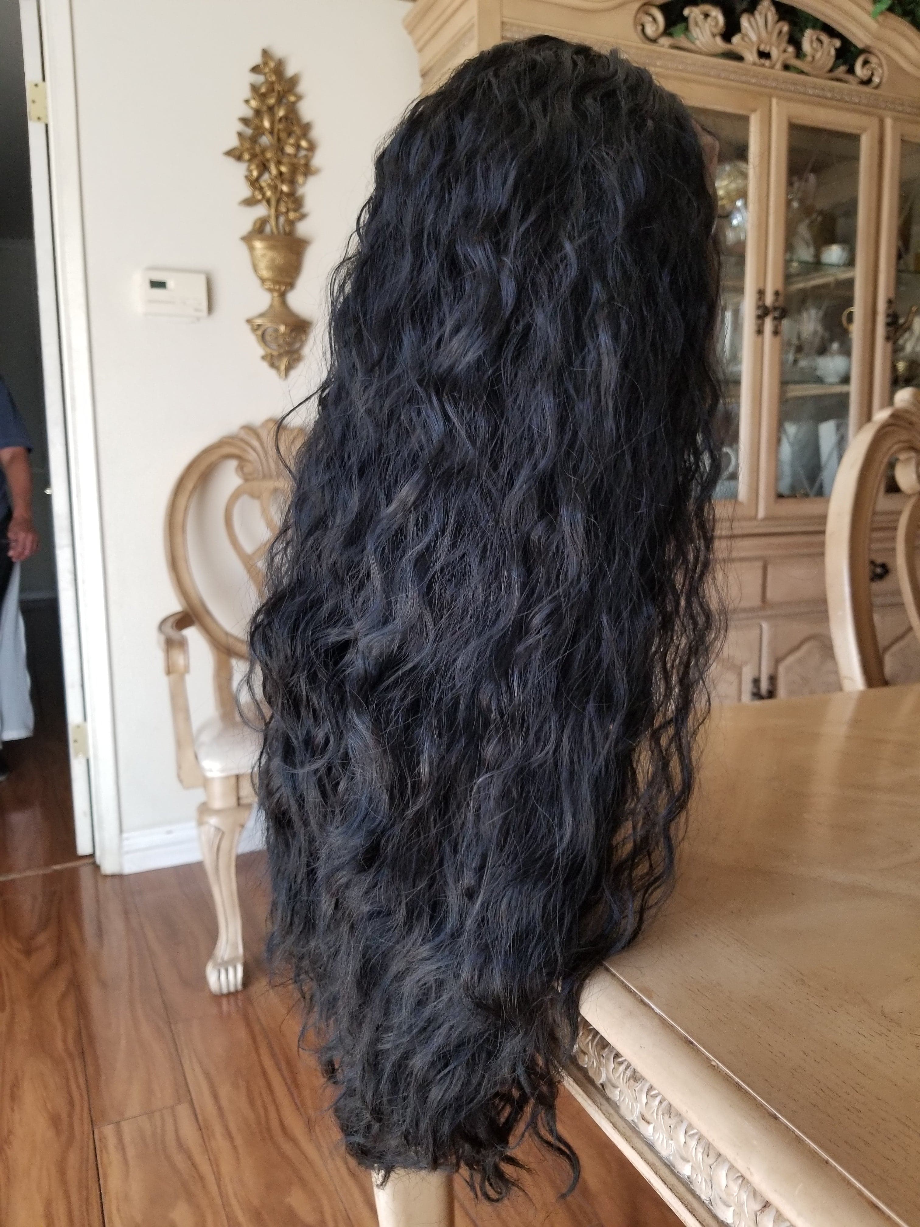 Waterwave Curly Beauty Lace Front Wig 26-28 inches!! - Thumbnail 12