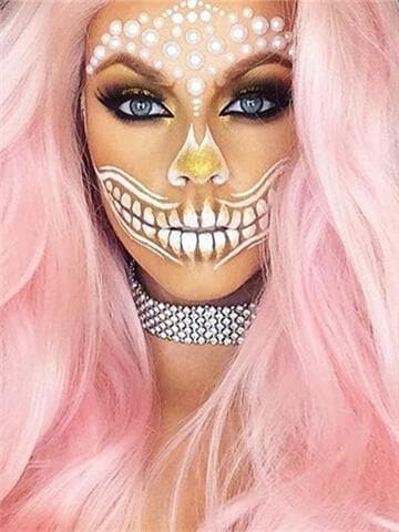 Pink Wavy Lace Front Wig 24-26 inches!! - Thumbnail 2