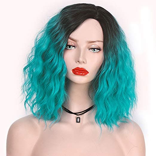 Ombre Curly Wave Bob - Thumbnail 2