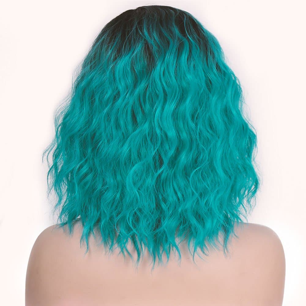 Ombre Curly Wave Bob - Thumbnail 5
