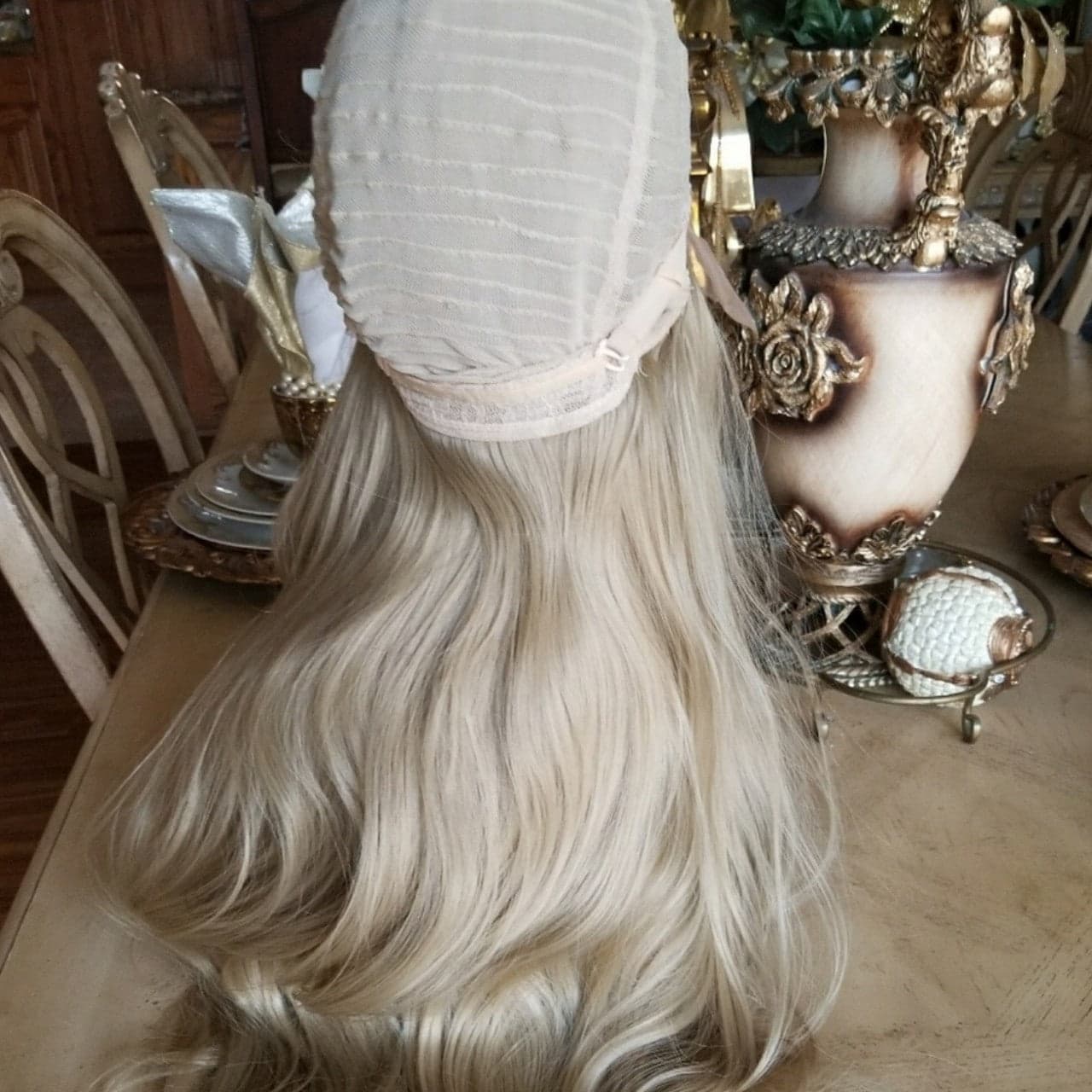 Ash Blonde Lace Front Wig 24-26 inches!! - Thumbnail 2
