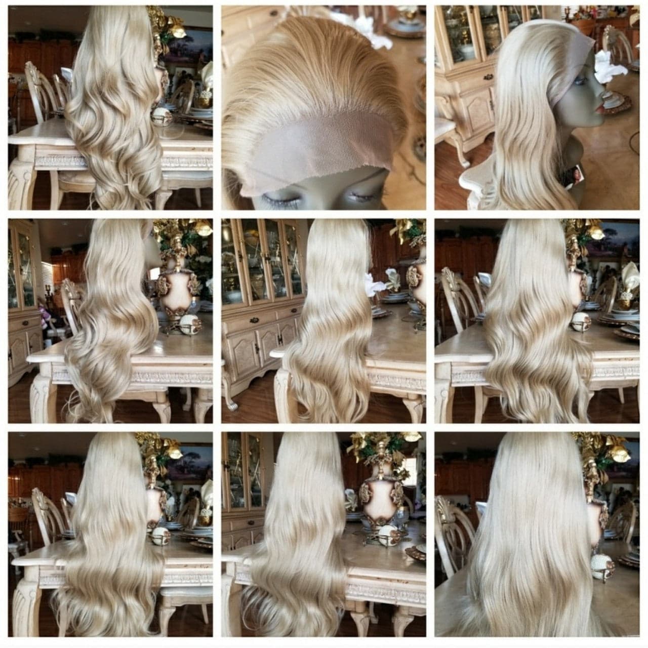 Ash Blonde Lace Front Wig 24-26 inches!! - Thumbnail 5