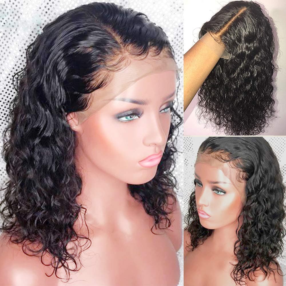 Pre-Plucked Curly Beauty Lace Front Wig 12-14 inches - Thumbnail 6