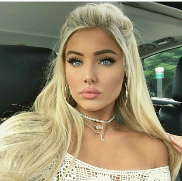 Blonde Beauty Waves Virgin Human Hair Lace Front Wig - 22 inches - Thumbnail 3