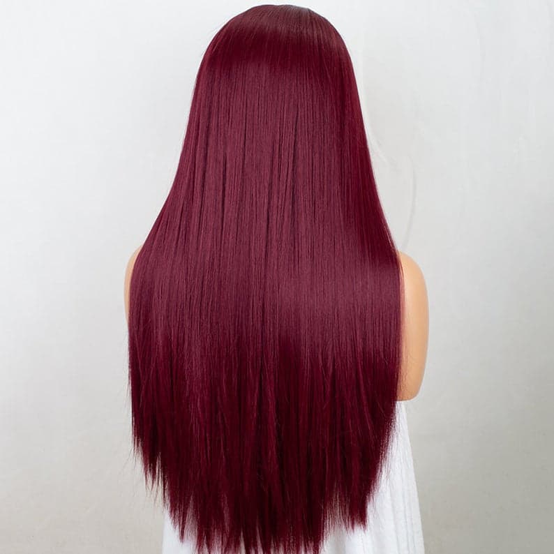 Copper Red Beauty Lace Front Wig - Thumbnail 4