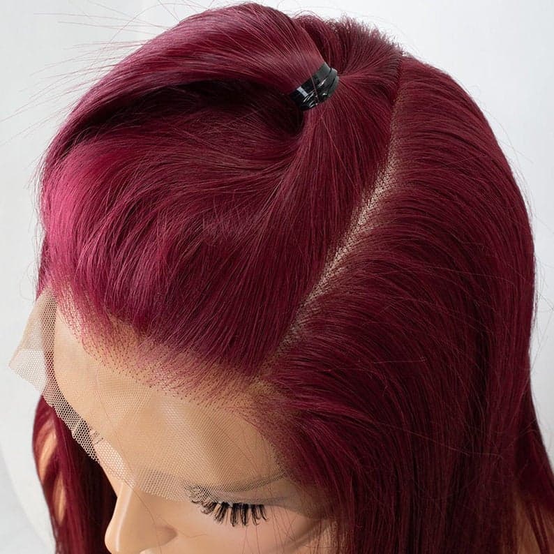 Copper Red Beauty Lace Front Wig - Thumbnail 5