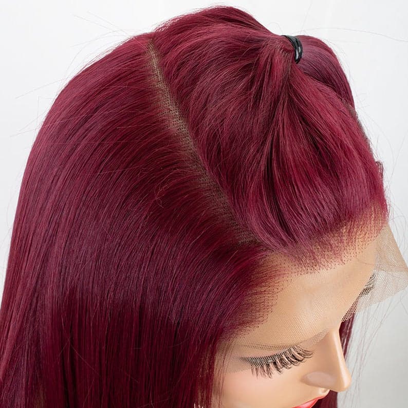 Copper Red Beauty Lace Front Wig - Thumbnail 2