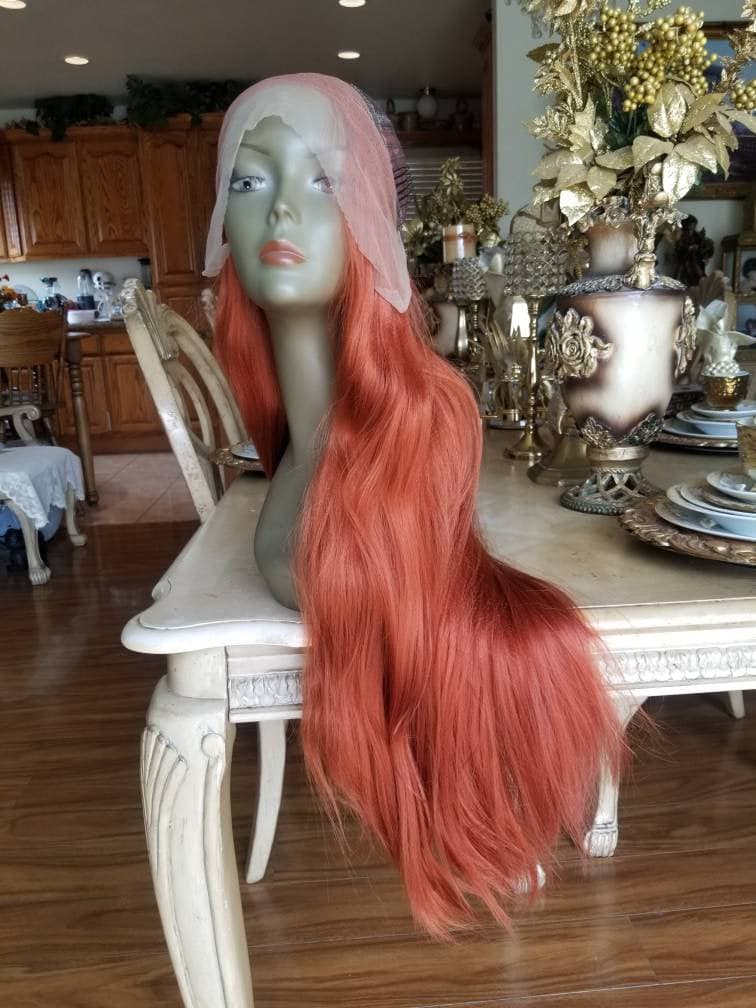 Copper Red Beauty Lace Front Wig - Thumbnail 2