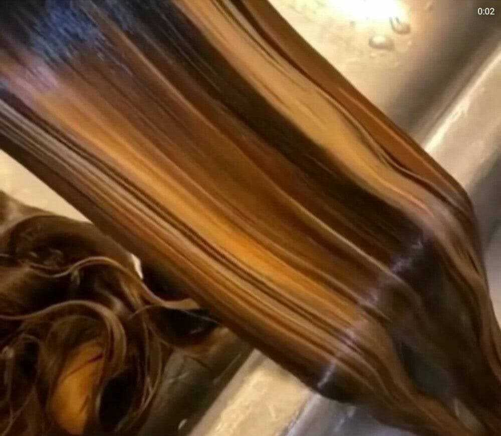 Brown Blonde Wave BeautyWig// Human Hair/ Lace Front Wigs// Beautiful//Stunning// Brazilian Remy//Wig//Glueless/ Wave//Natural//30-35 inches - Black / 30-36 - Thumbnail 3