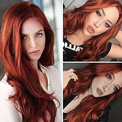 Copper Red Beauty Full Wig
