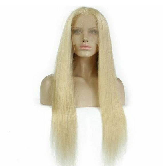 Blonde Beauty Waves Virgin Human Hair Lace Front Wig - 20 inches - Thumbnail 4