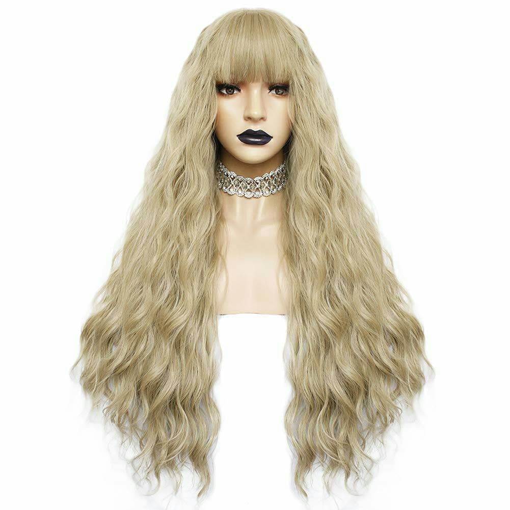 Blonde Wavy Beauty Full Wig 28 inches long