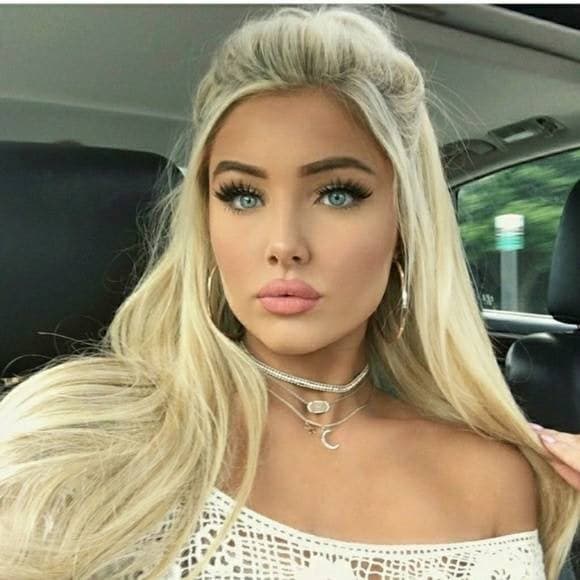 Body Wave Wigs 613 Blonde Human Hair Lace Front Wig for Women with Baby Hair Body Wave 100% Brazilian Virgin Human Hair Wigs - Blonde - Thumbnail 3