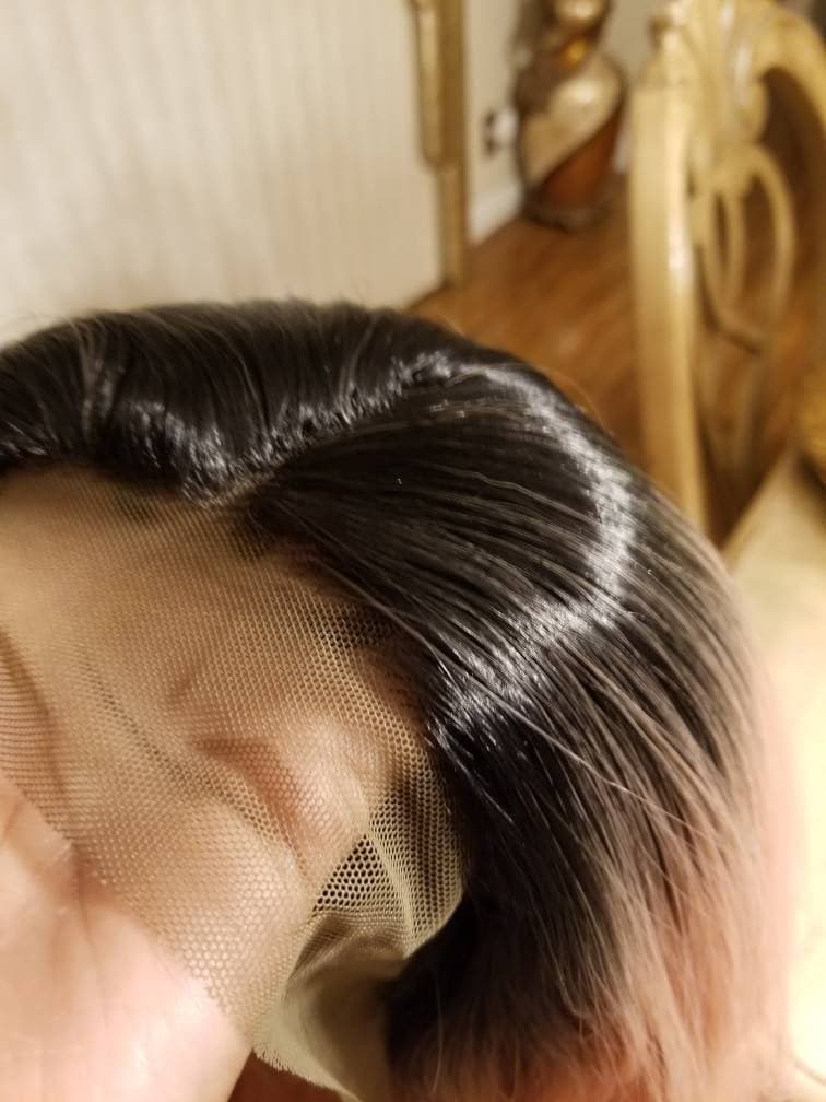 Ombre Pink Beauty Lace Front Wig - Thumbnail 2