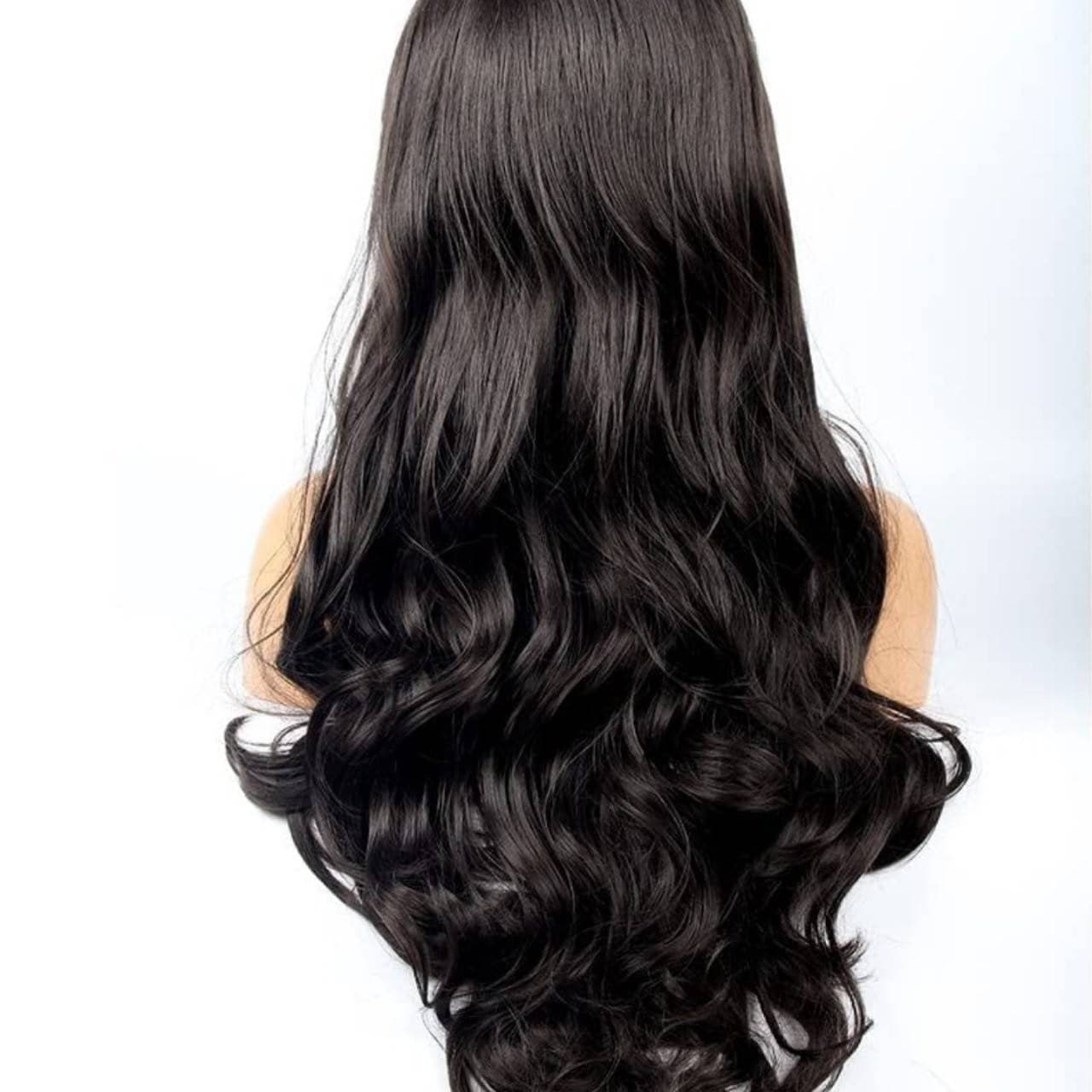 Dark Brown Brunette Bodywave Lace Front Wig 24-26 inches!! - Thumbnail 3