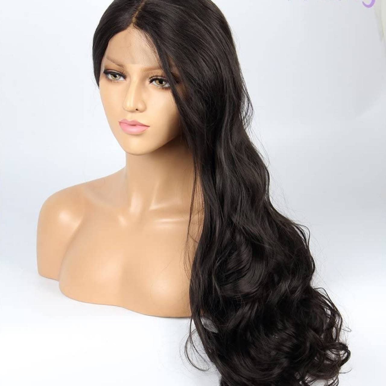 Dark Brown Brunette Bodywave Lace Front Wig 24-26 inches!! - Thumbnail 4