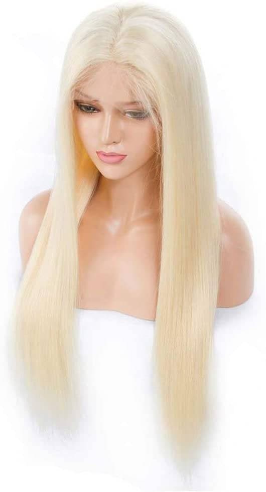 Blonde Human Hair Full Lace Wig 20-22 inches!! Part Anywhere - Blonde - Thumbnail 5