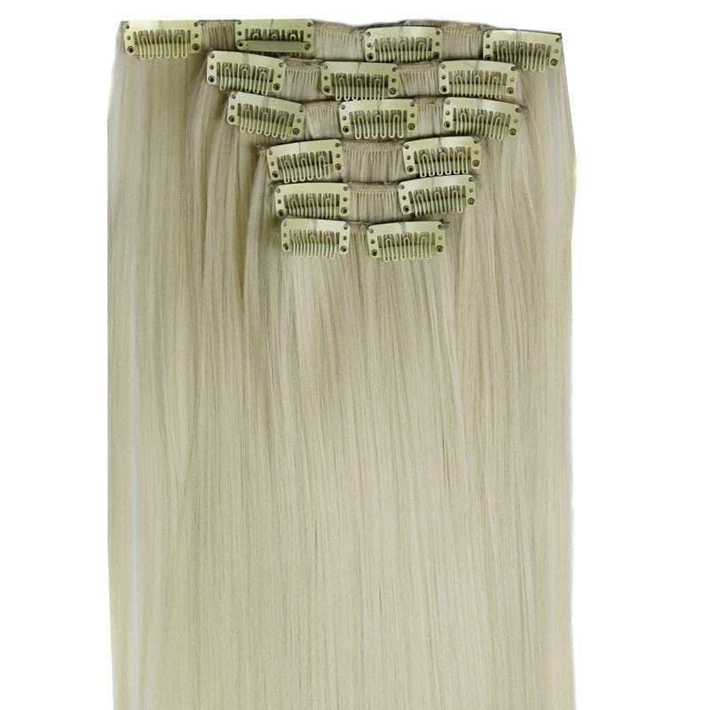 Blonde Beauty Full Head Clip In Extension #613!! - Thumbnail 4