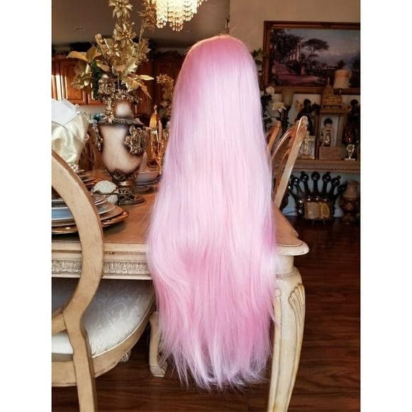 Pink Beauty Lace Front Wig 24-28 inches!! - Thumbnail 3
