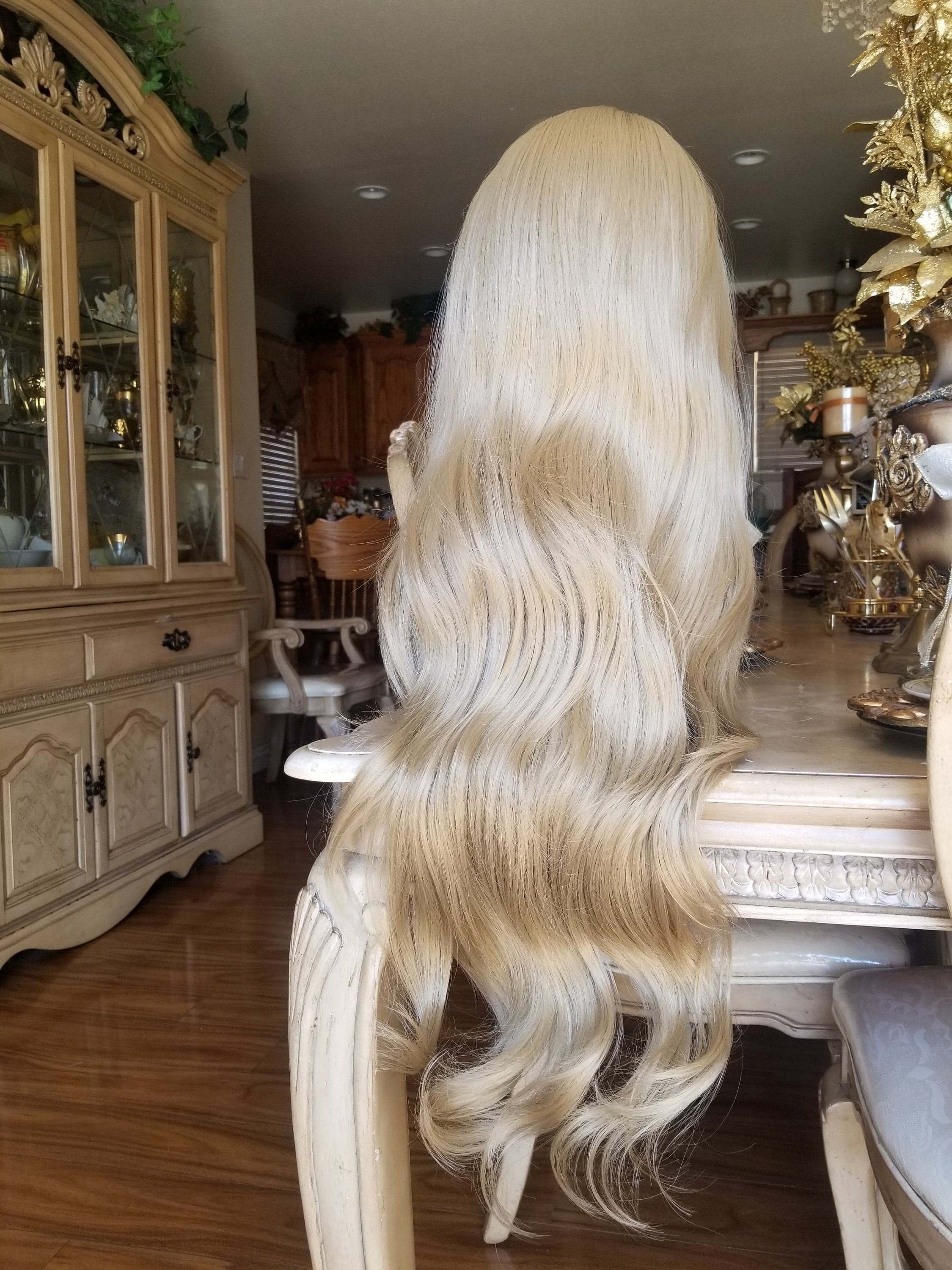 Ash Blonde Beauty Waves Lace Front Wig - Honey Ash Blonde - Thumbnail 3