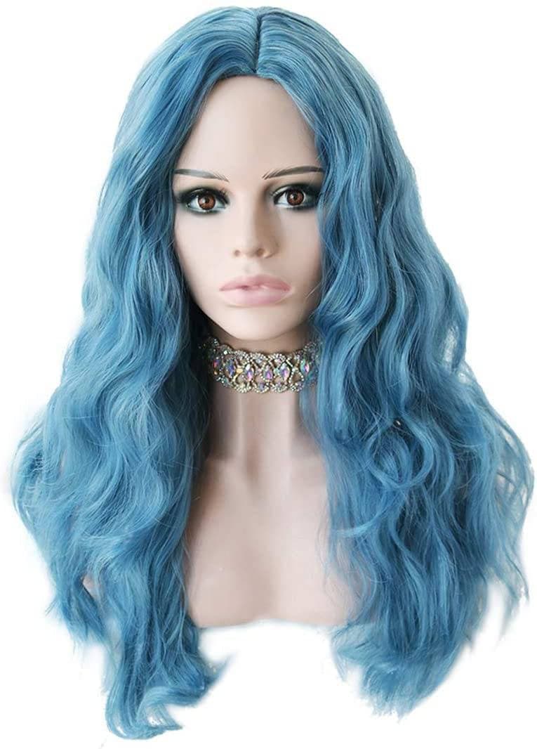 Blue Wavy Beauty Full Wig - Thumbnail 3