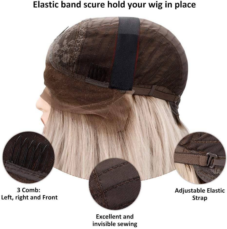 Ash Blonde Beauty Wig// Wavy Lace Front Wig //Beautiful//Gorgeous Hair// - Ash Blonde - Thumbnail 5