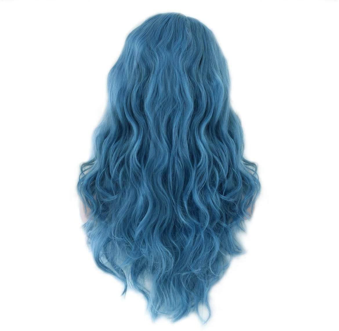 Blue Wavy Beauty Full Wig - Thumbnail 2