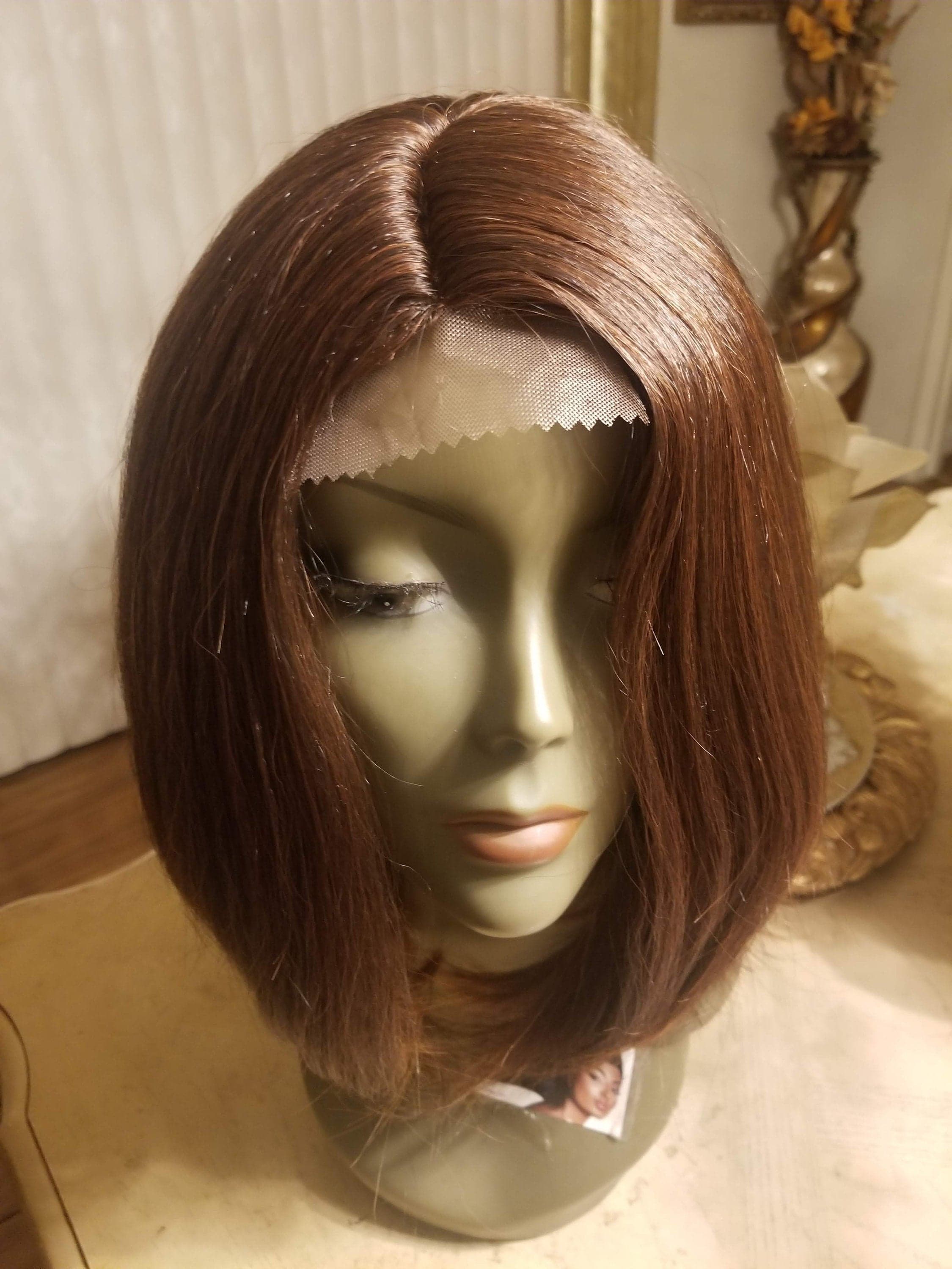 Bob Beauty Lace Front Wig Brow Red - Red