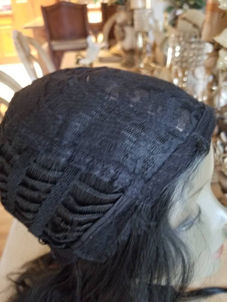 Black Straight Beauty Full Wig - Thumbnail 3