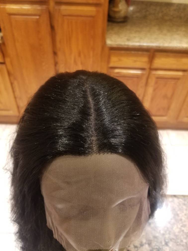Black Layered Bodywave Beauty Lace Front Wig 26-28 Inches!! - Thumbnail 3