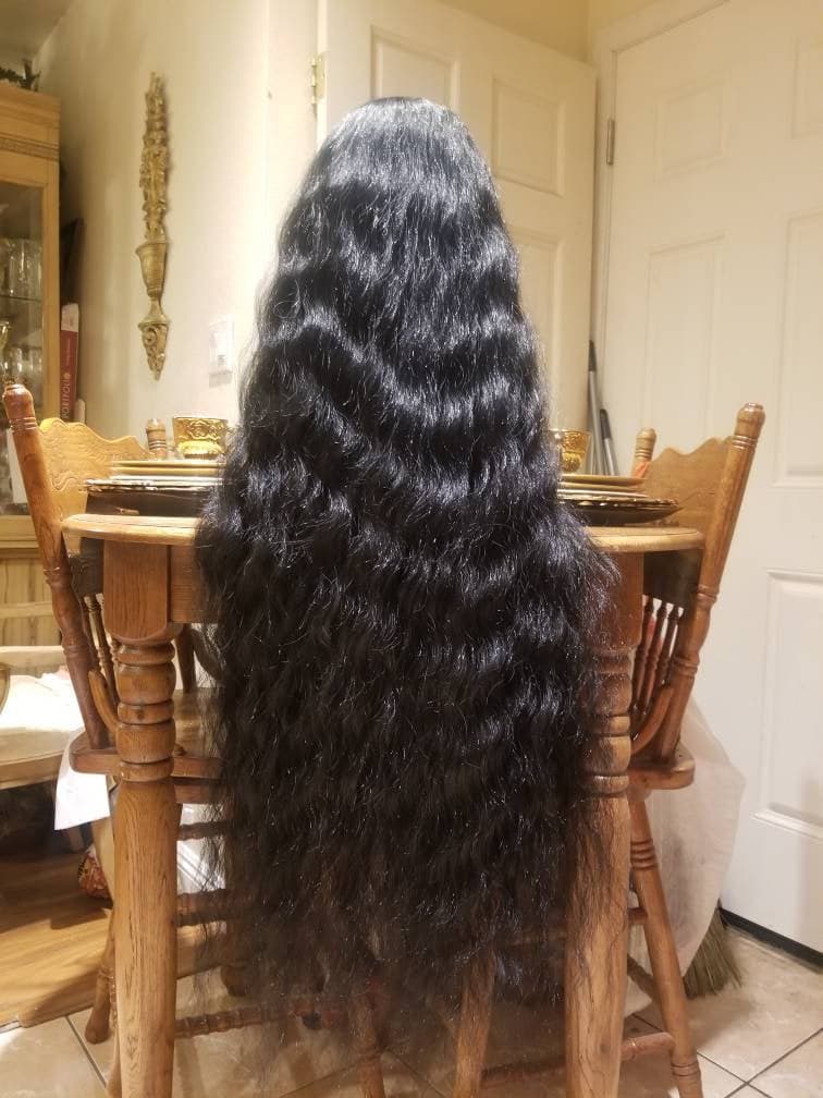 Black Layered Bodywave Beauty Lace Front Wig 26-28 Inches!!