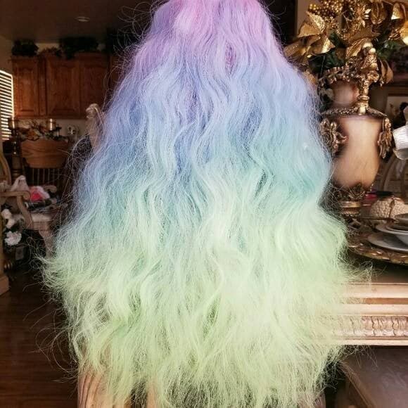 Rainbow Beauty Lace Front Wig - Thumbnail 5