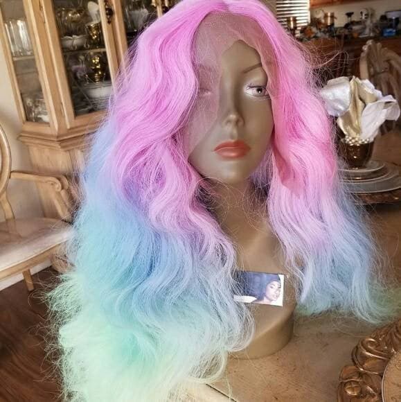 Rainbow Beauty Lace Front Wig - Thumbnail 3
