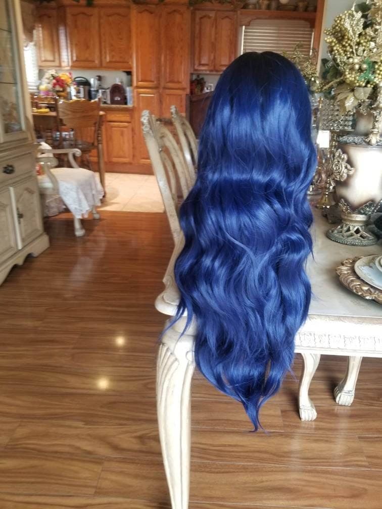 Ombre Black Beauty Lace Front Wig - Thumbnail 5