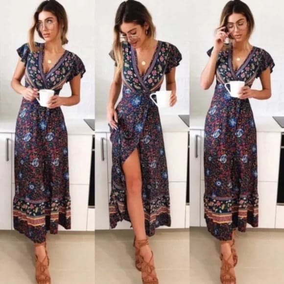 Bohemian Beauty Dress - Large - Thumbnail 6