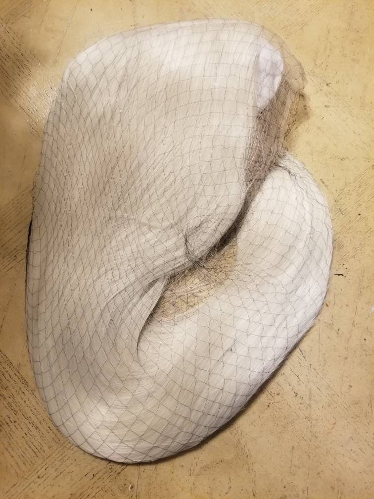 White Platinum Blonde Lace Front Wig - White Blonde - Thumbnail 4