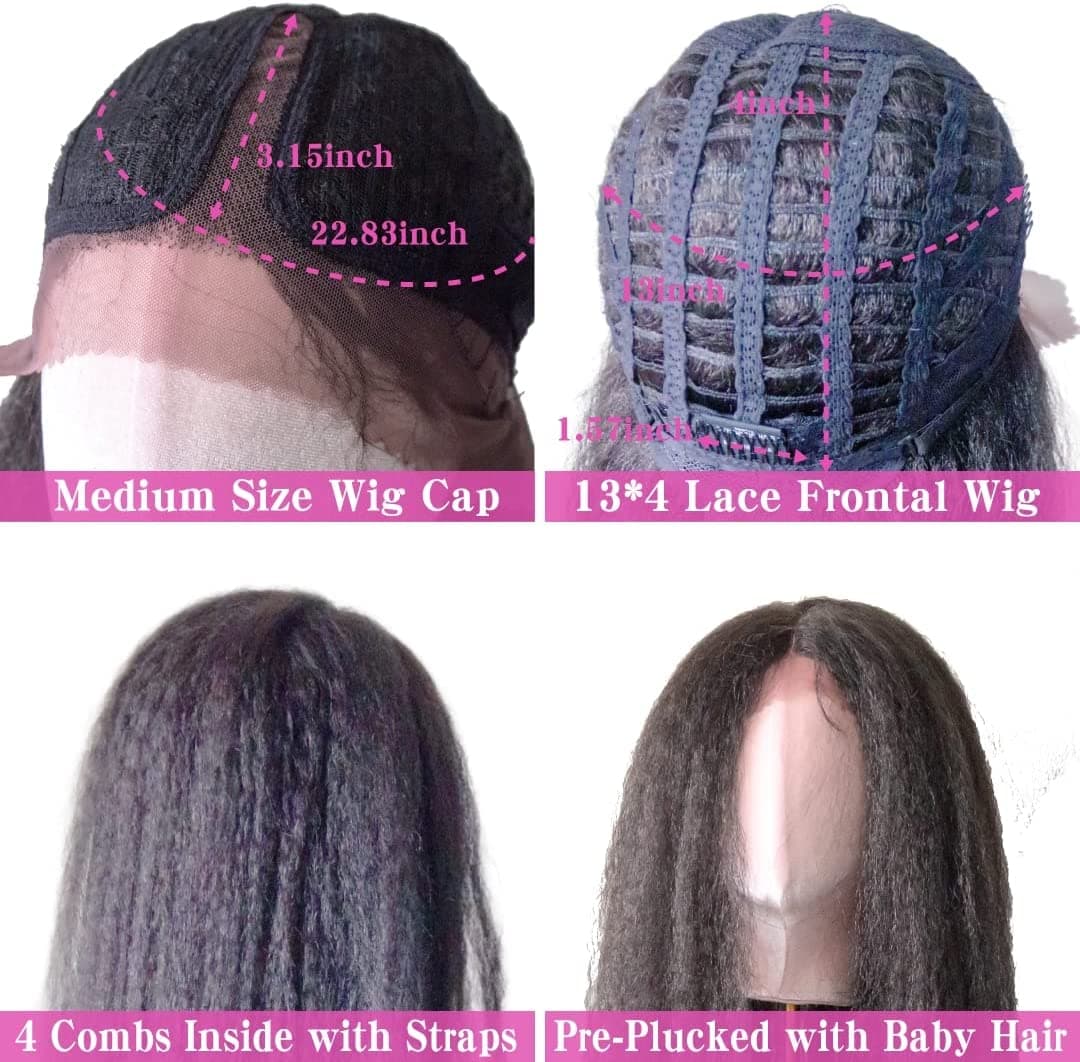Kinky Curly Lace Front Wig 38 inches,150% density!! - Thumbnail 6