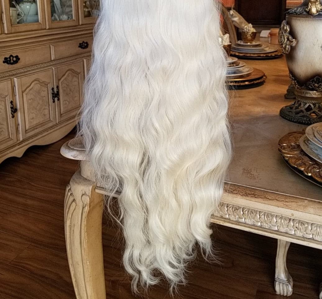 Pale Blonde Lace Front Wig - Thumbnail 5