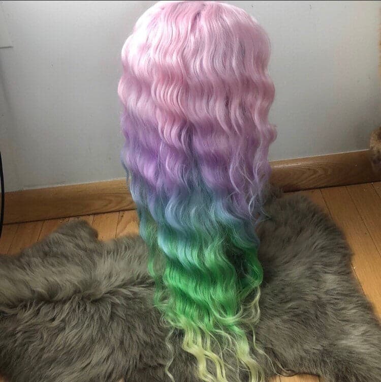 24” Unicorn pink pastel deep body wave LaceFront *NEW* - Thumbnail 7