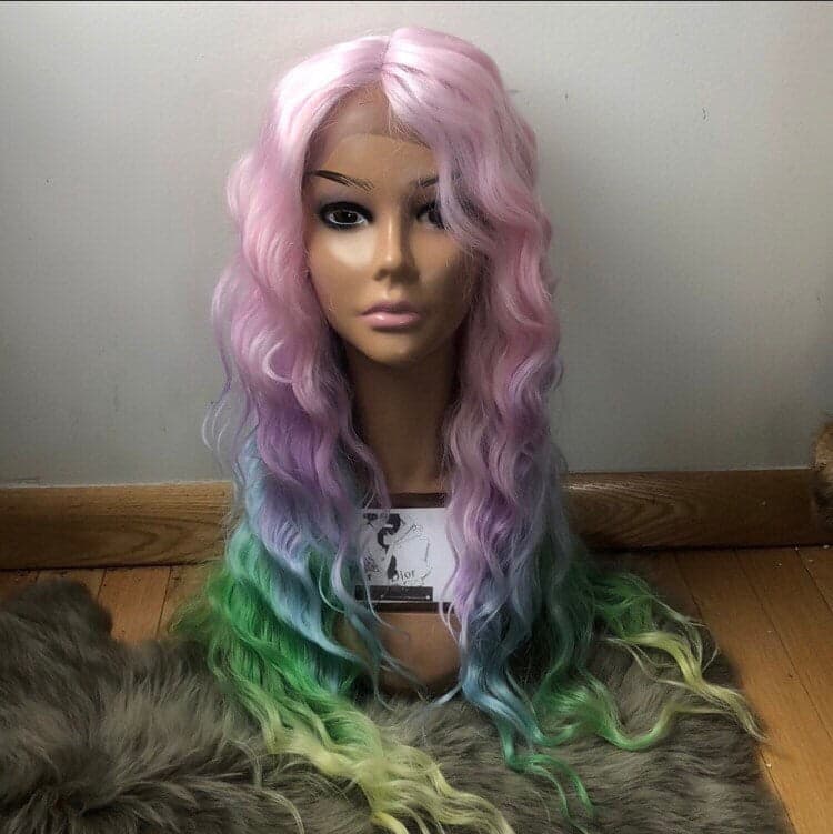 24” Unicorn pink pastel deep body wave LaceFront *NEW* - Thumbnail 2