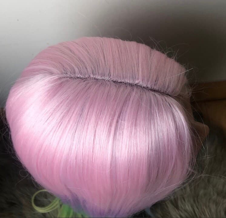 26” Rainbow Colorful Unicorn pink pastel STRAIGHT LaceFront *NWT* - Thumbnail 8