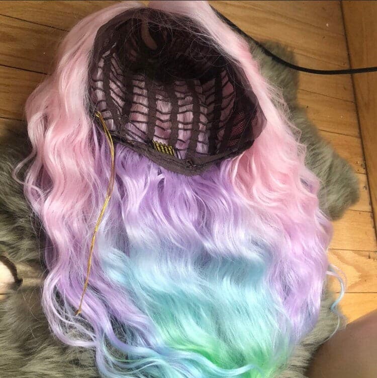 24” Unicorn pink pastel deep body wave LaceFront *NEW* - Thumbnail 8