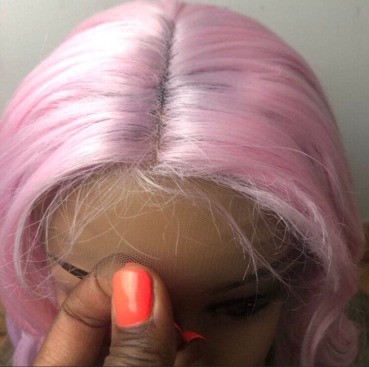 26” Unicorn pink pastel body wave LaceFront *NWT* - Thumbnail 3