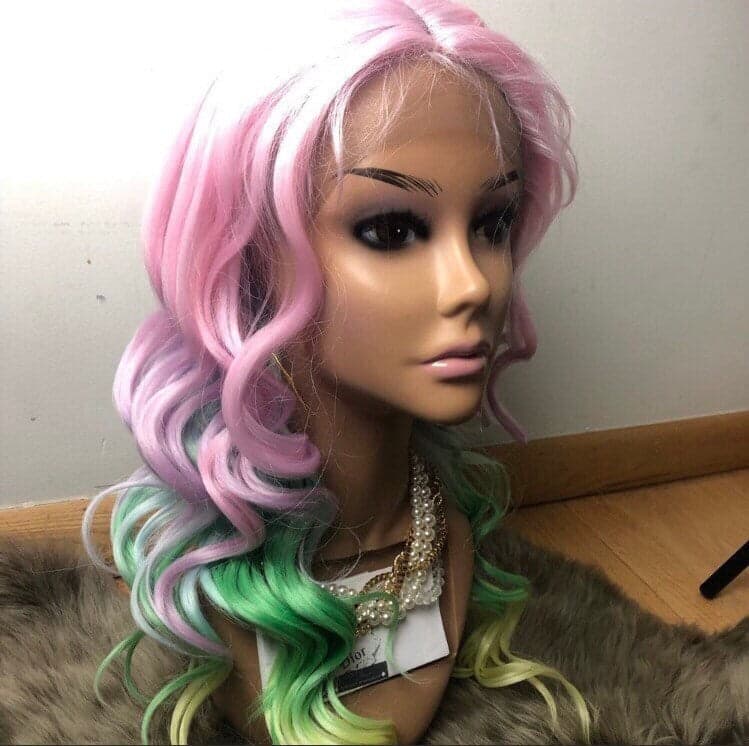26” Unicorn pink pastel body wave LaceFront *NWT* - Thumbnail 2